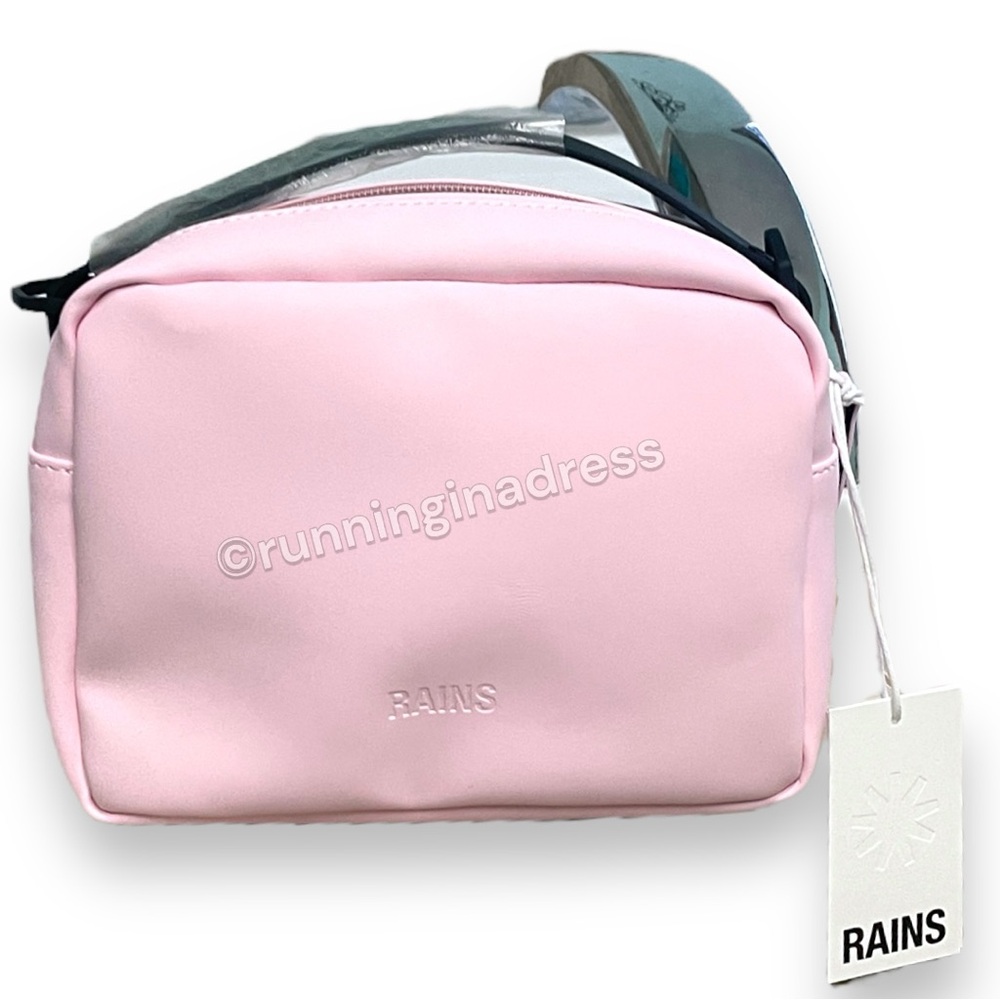 NWT Rains Box Bag In Color Candy Pink Crossbody W3 - Picture 4 of 16